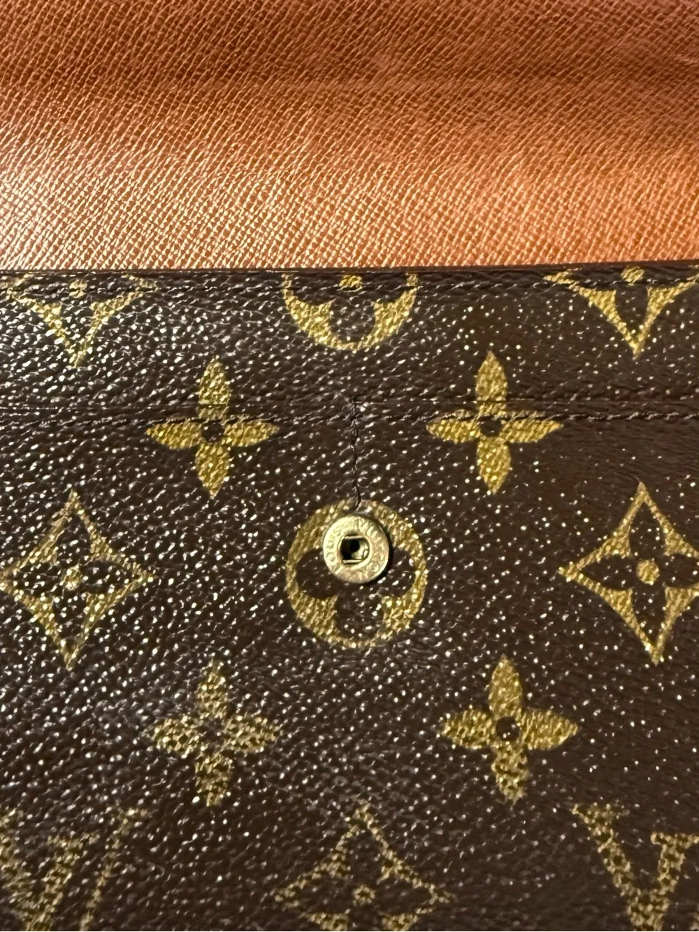 Louis Vuitton Vintage Monogram Sarah Wallet on Chain (WOC) Set + Dust Bag